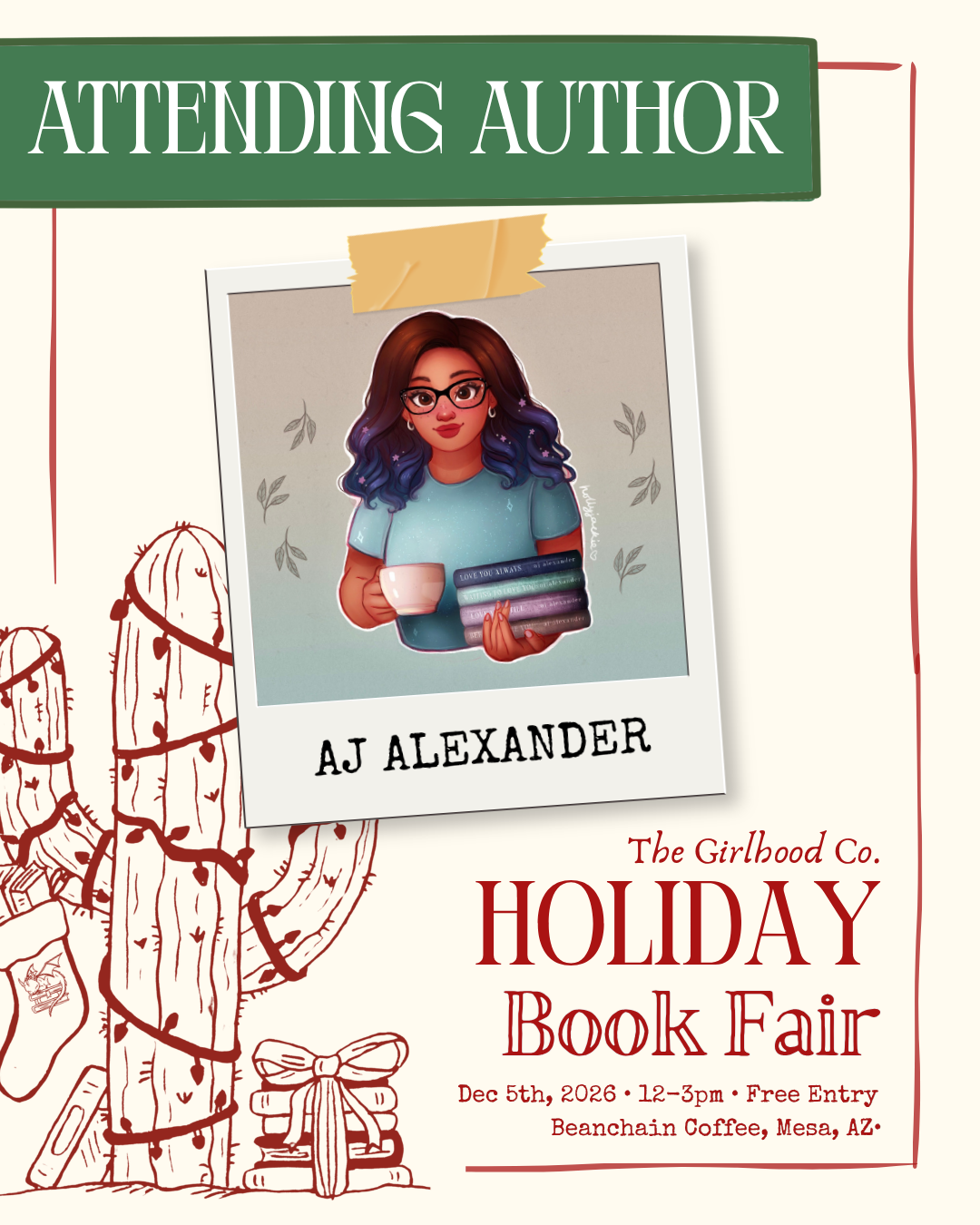 Copy of Holiday Book Fair Vendor Announcement